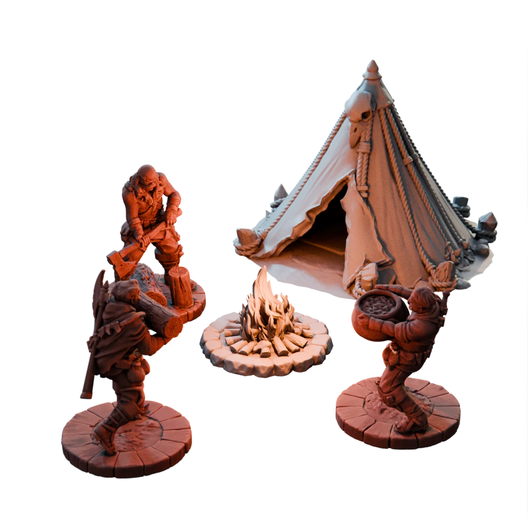 Crowblades Camp — official Kingdom of Guardia 2 render