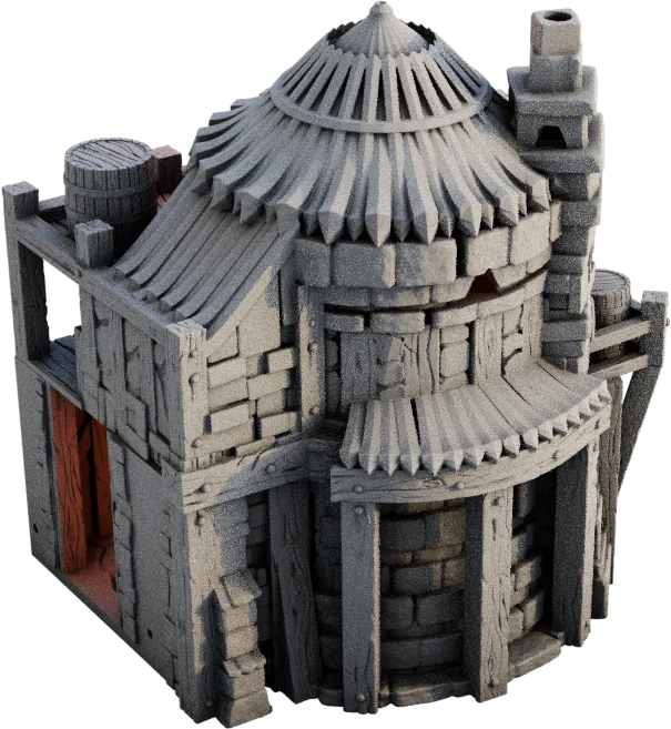 Brewery of Gluttony — original The Monastery product render