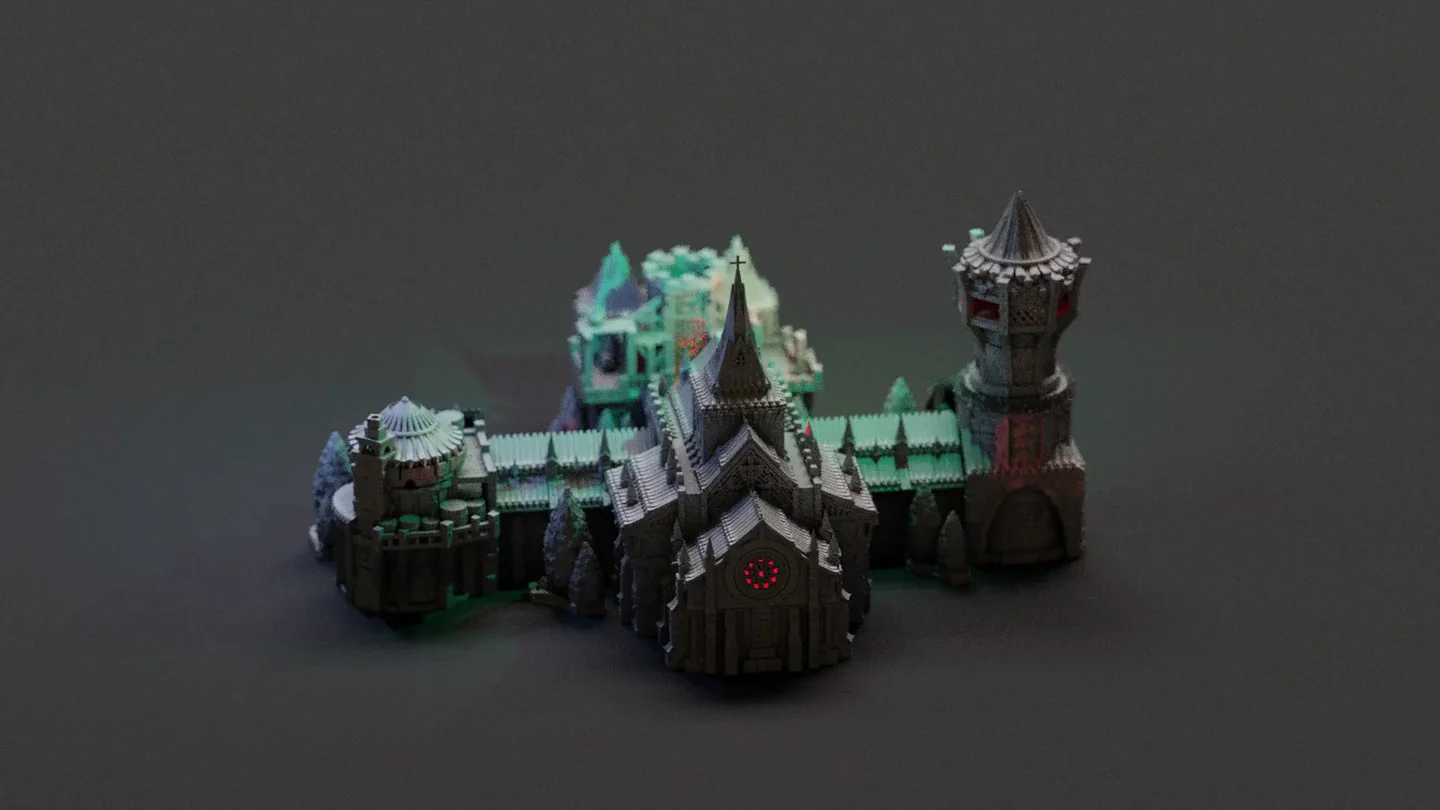 A different skyline — original studio animation