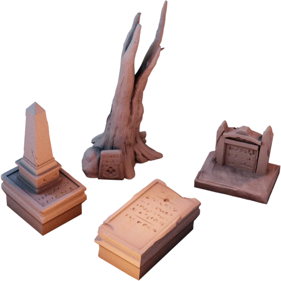 The Grave — original The Monastery product render