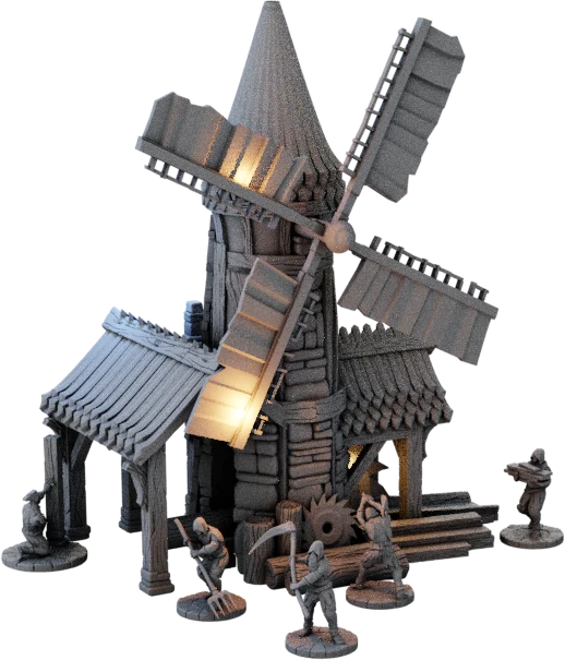 The Sawmill — original The Monastery product render