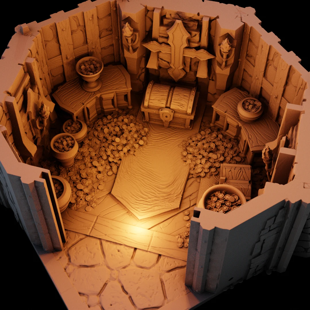 Vault of Greed — original The Monastery product render