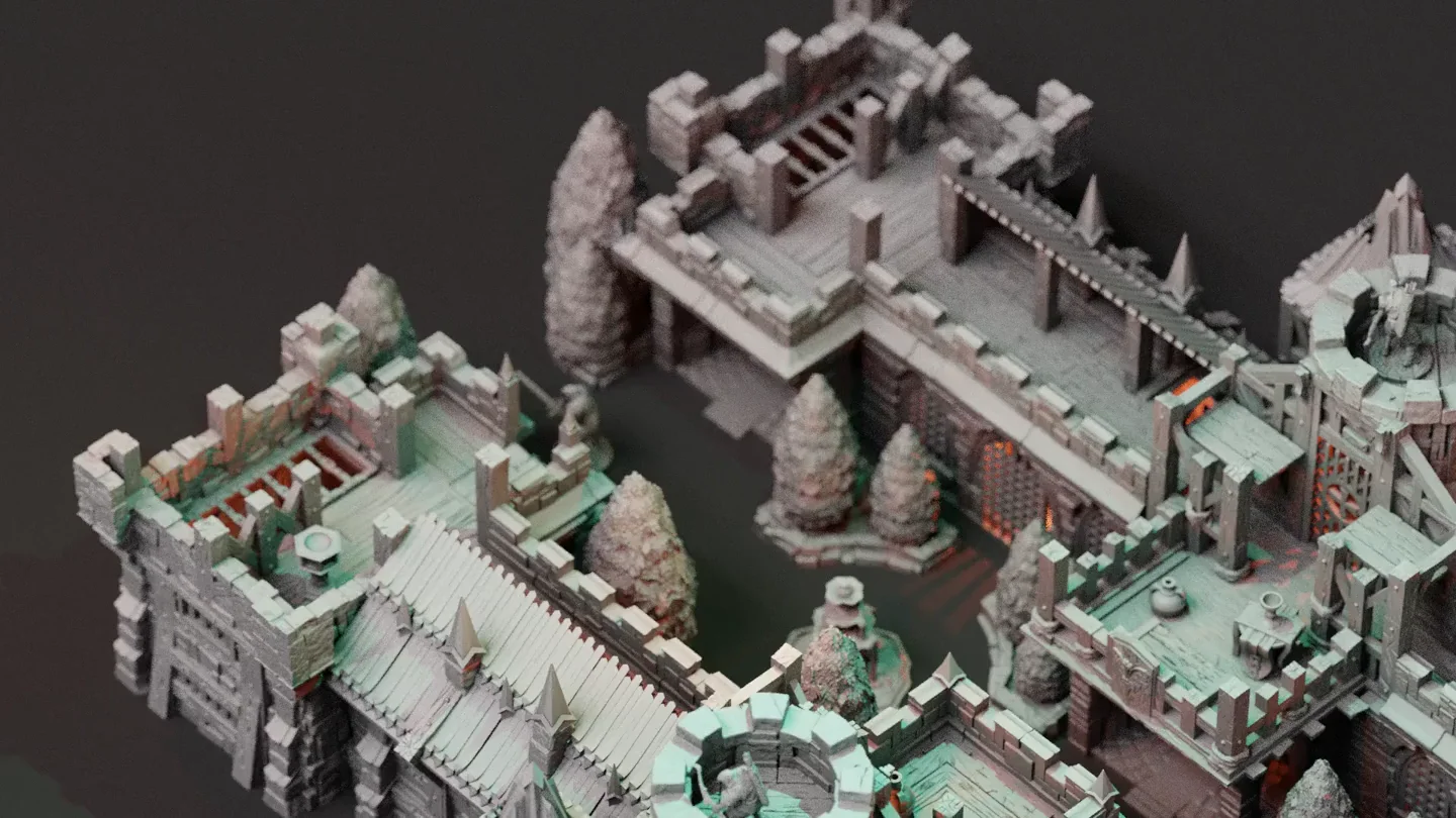 The long walls — original studio animation