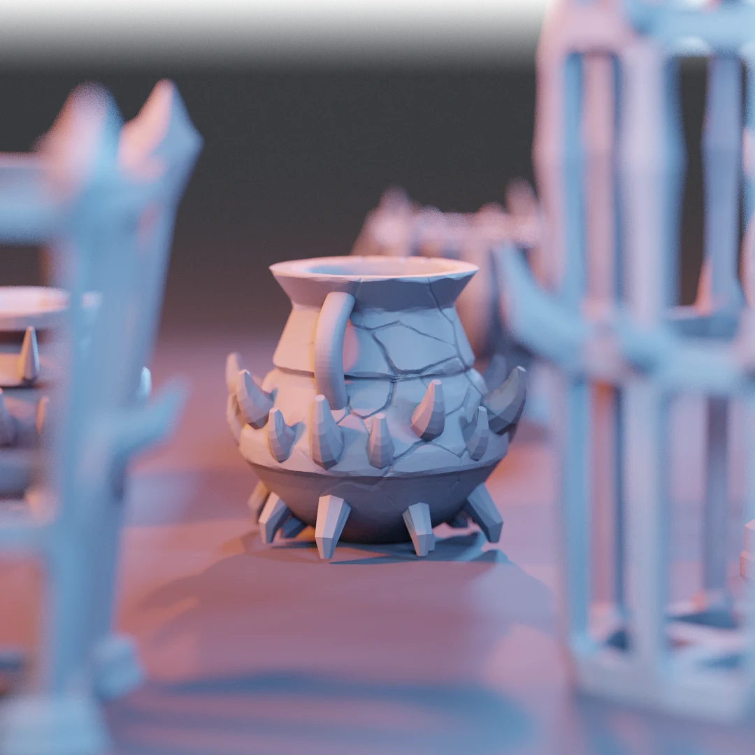 Pots, Jars & Cages — original The Trolls product render