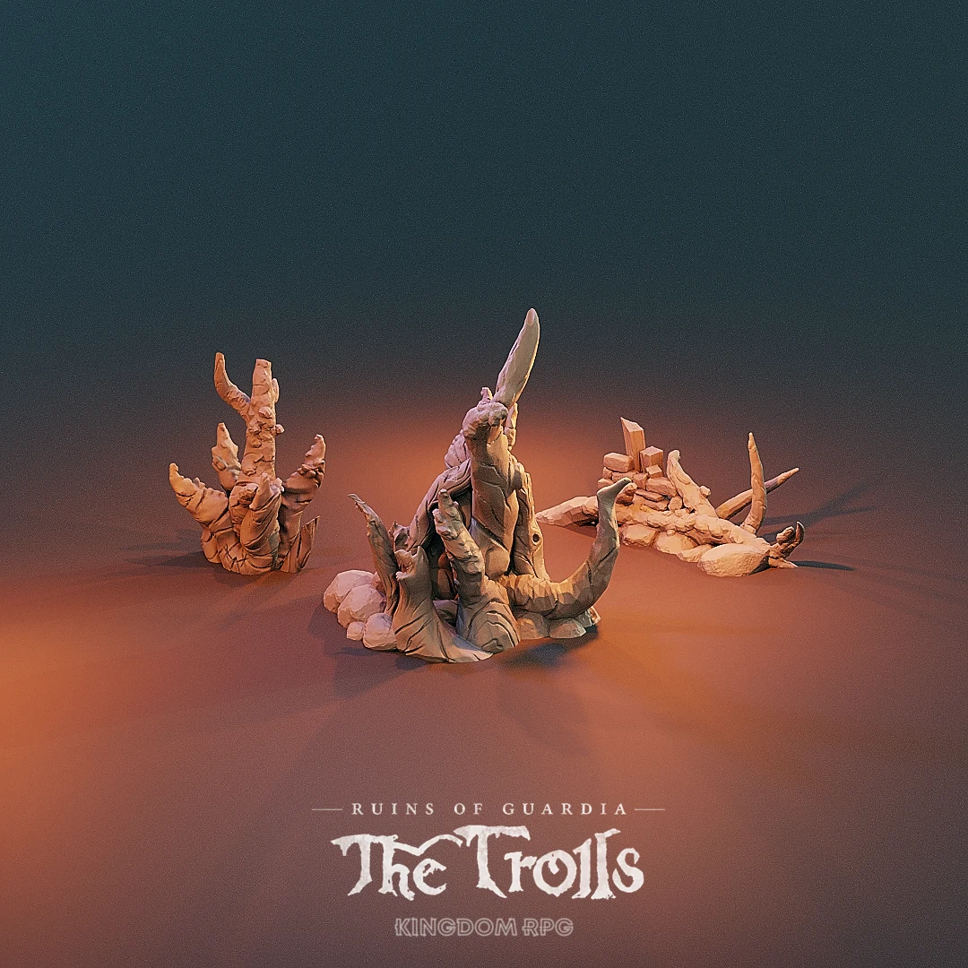 Roots & Walls — original The Trolls product render