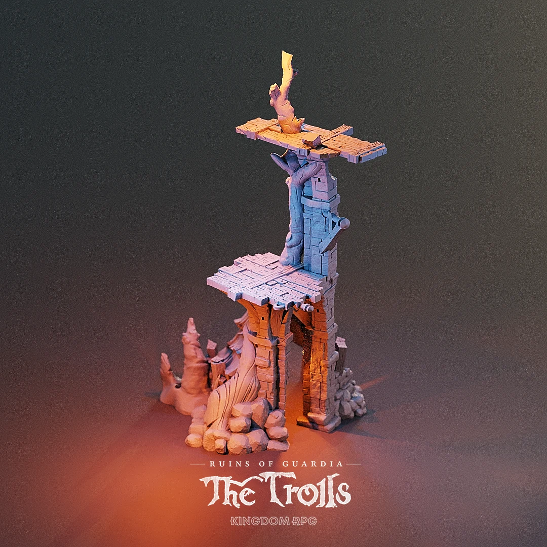 The Troll Shack — original The Trolls product render